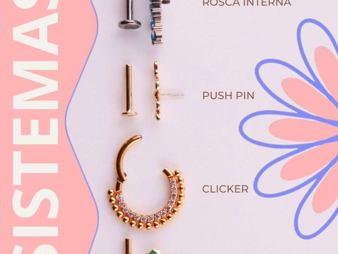 Sistemas de cierre para piercings: guía completa de seguridad y comodidad