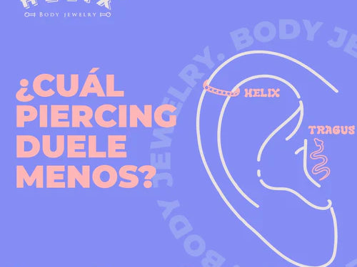 ¿Qué piercing duele menos: helix o tragus? Comparativa completa