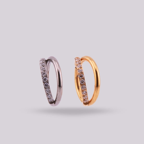 Eter Hoop – Implant‑Grade Titanium Clicker for Helix & Lobe