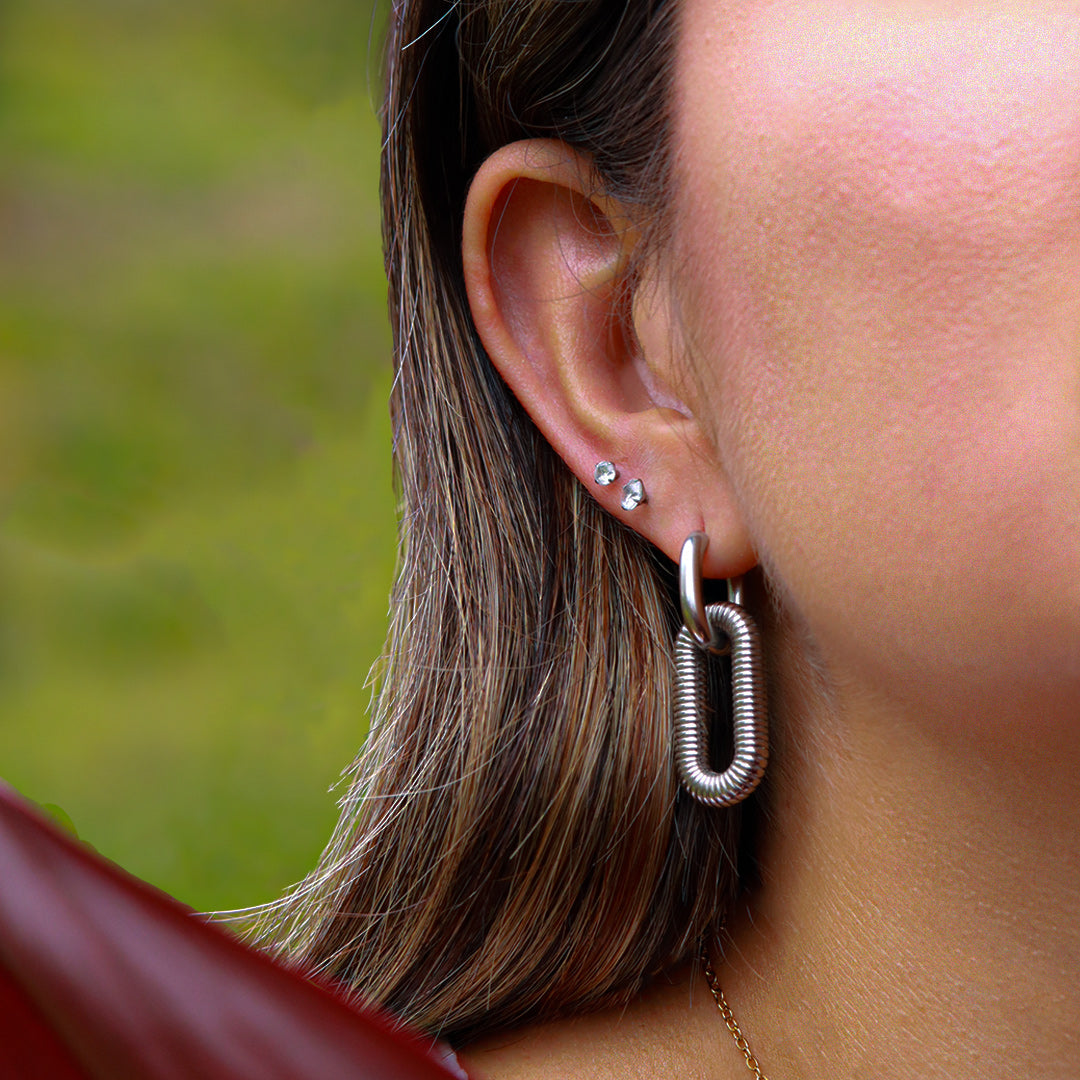 Aretes Modulares Rectangulares en Acero Inoxidable – Dorado PVD y Plateado