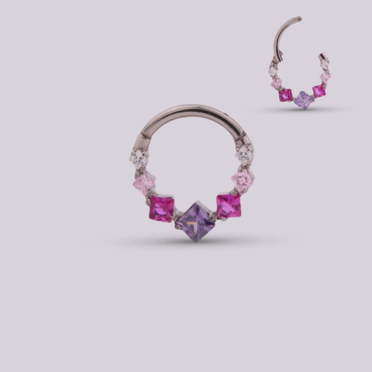 Aro Clicker Persei en Titanio