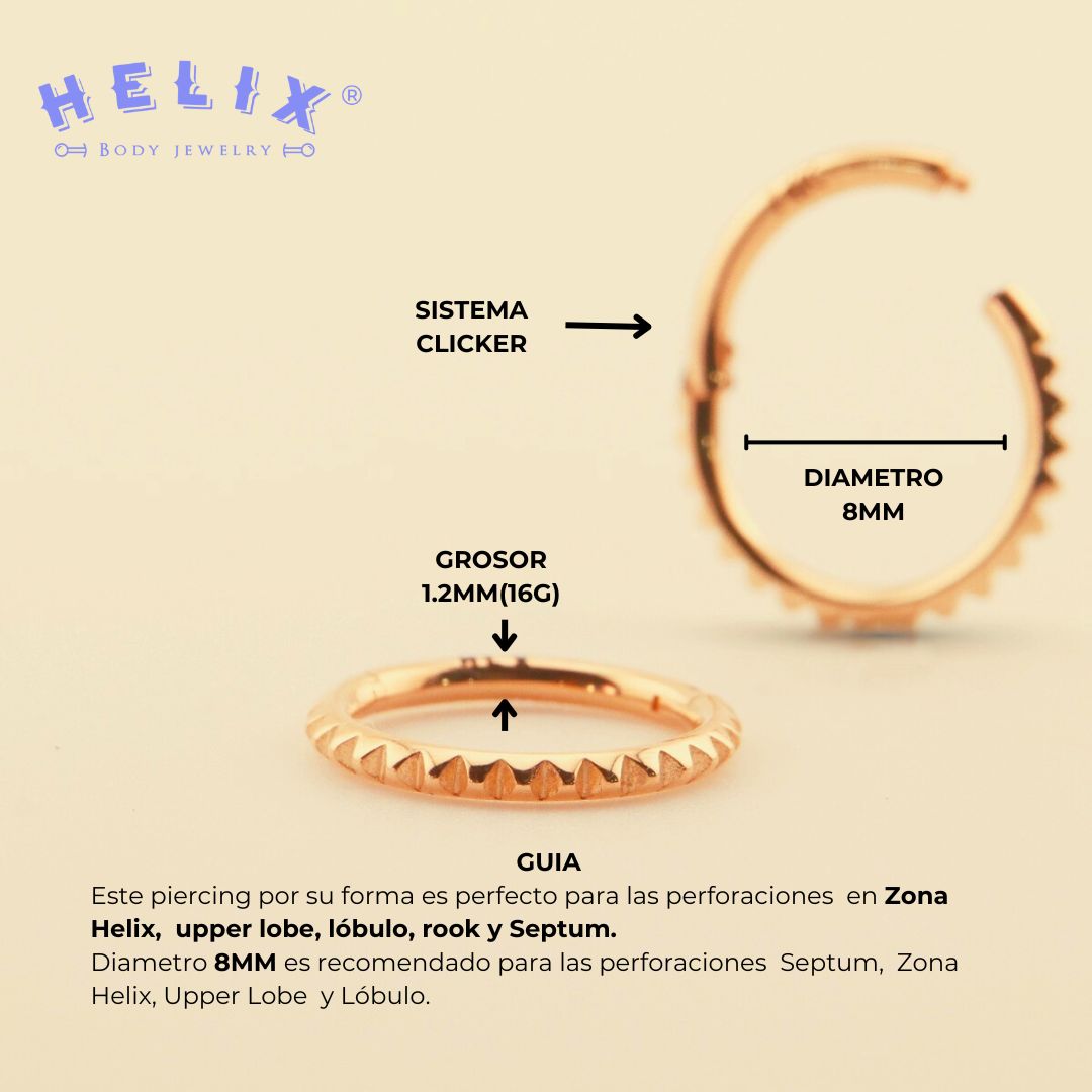 Aro Bila en Oro 14K – Luxury Bila