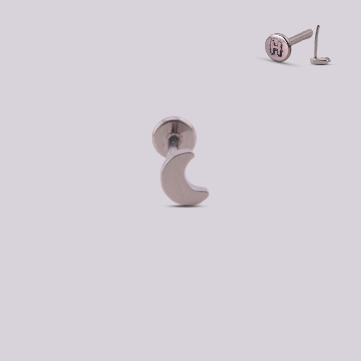 Piercing Nariz Moon en Titanio