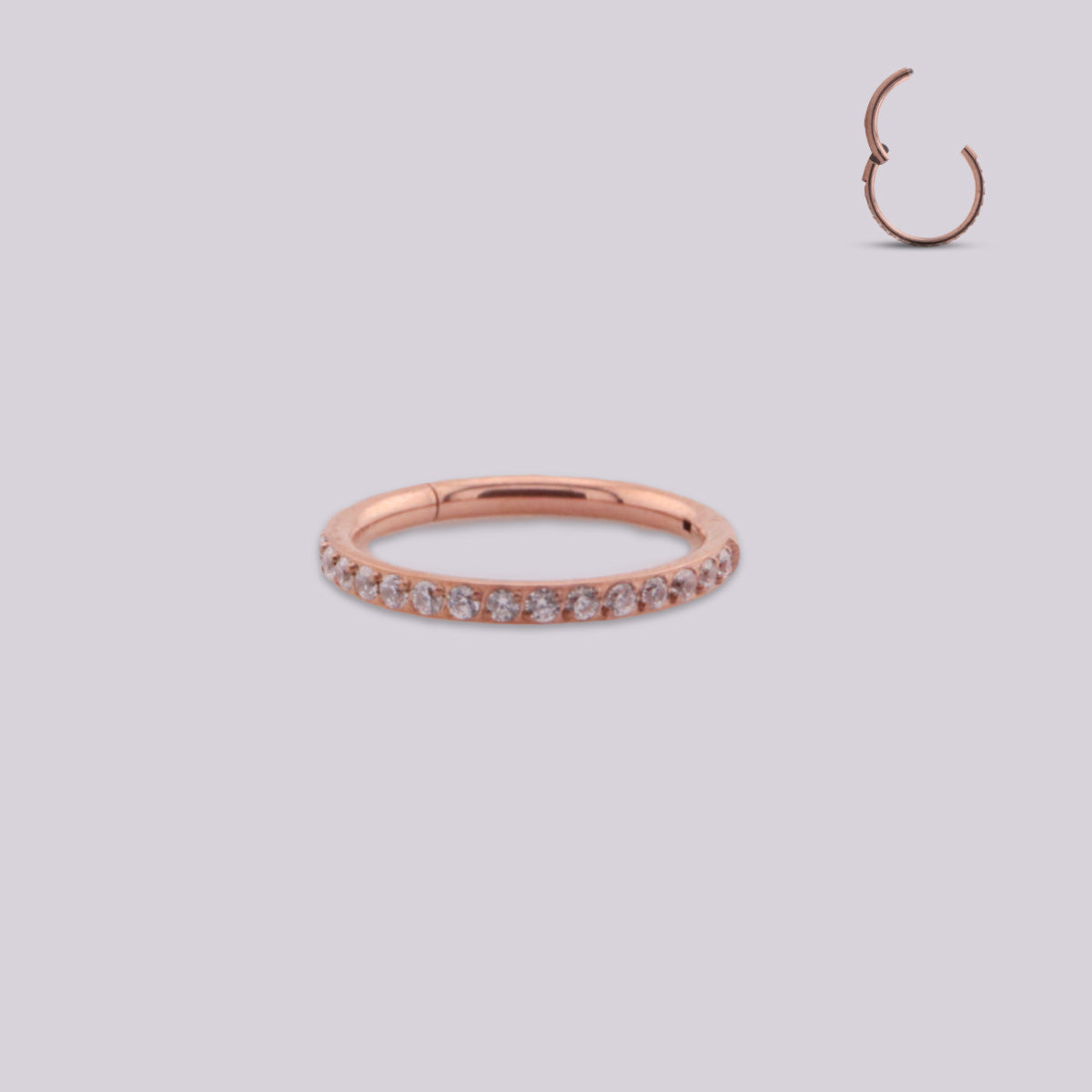 Clicker para Nariz con Zirconia en Titanio