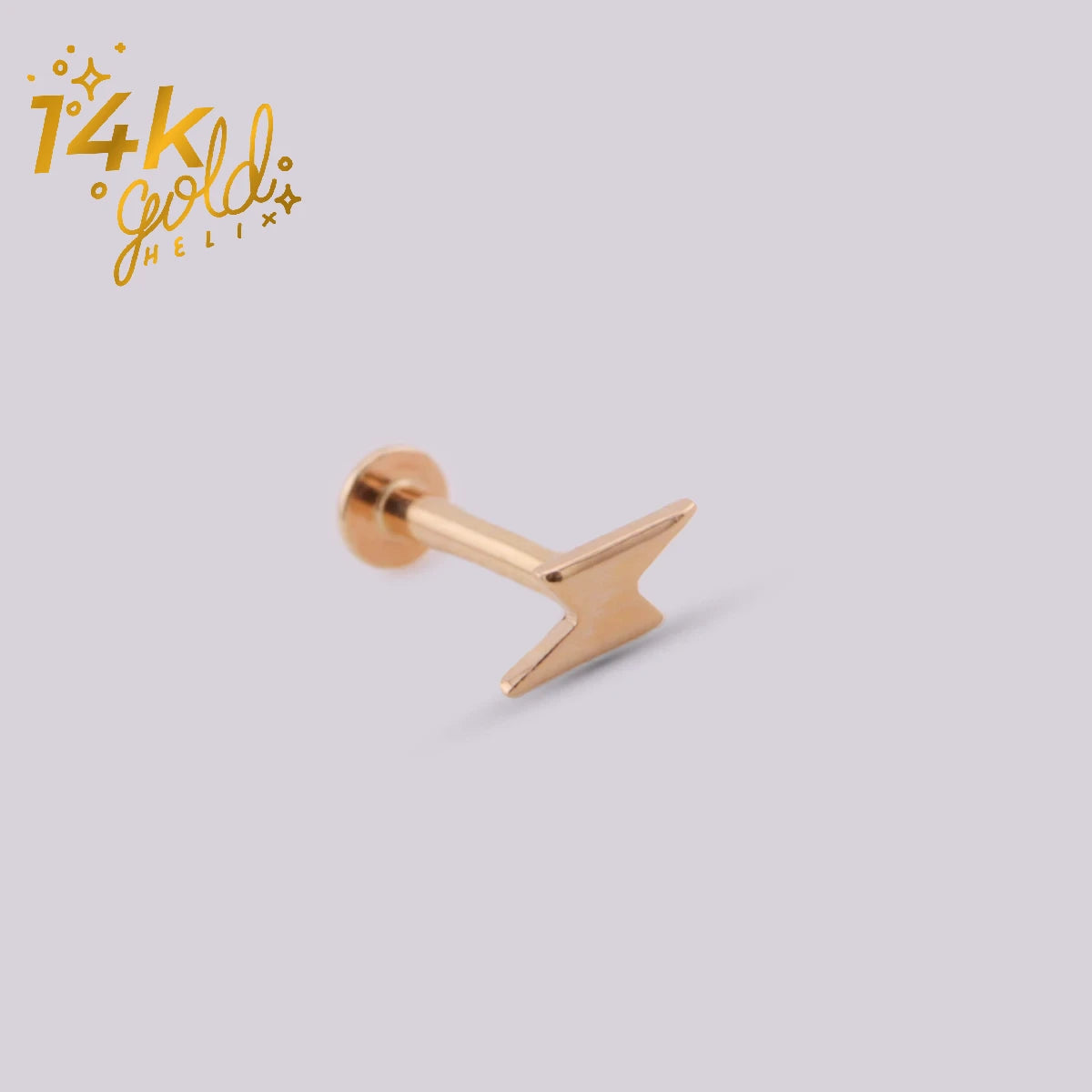 Labret Rayo Luxury Lightning Oro 14K