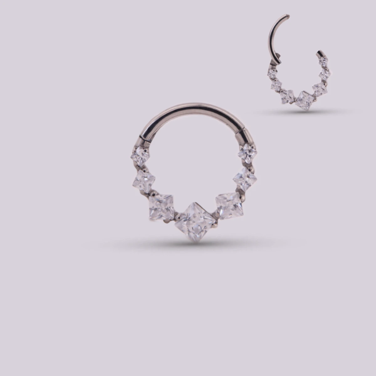 Aro Clicker Persei en Titanio