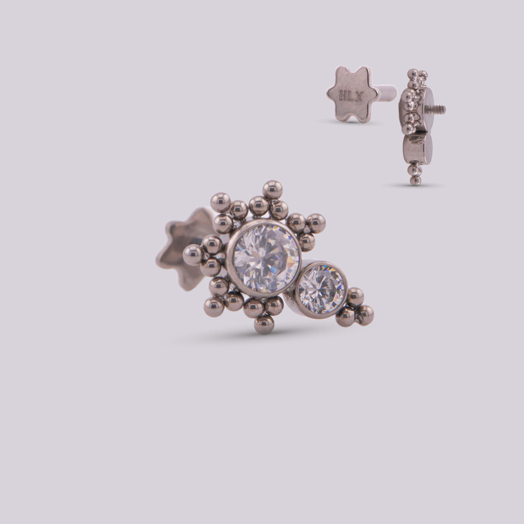 Labret Strong en Titanio